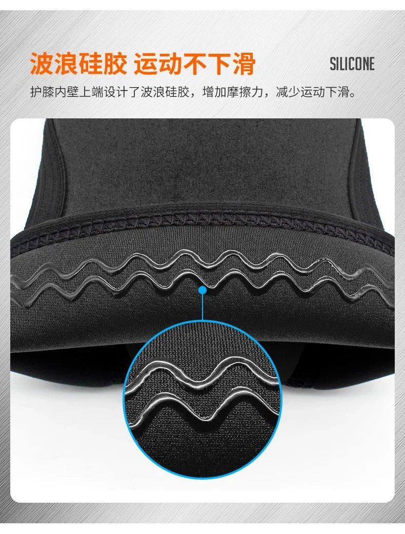 Rodilleras de neopreno de 7mm para levantamiento de pesas, rodillera de compresión, soporte para sentadillas, entrenamiento Crossfit, 1 Uds.