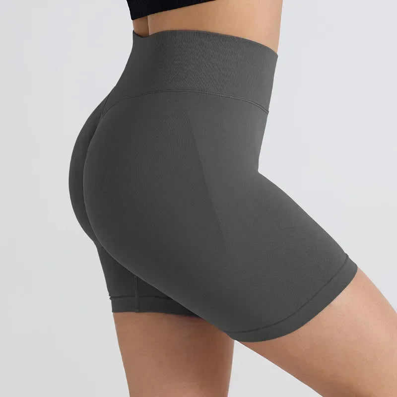 Yoga Pants Sports Fitness Peach Hip Yoga Pants Womens Shorts Lifting Buttocks Tight Fitting Three Quarter Pants Summer Shorts