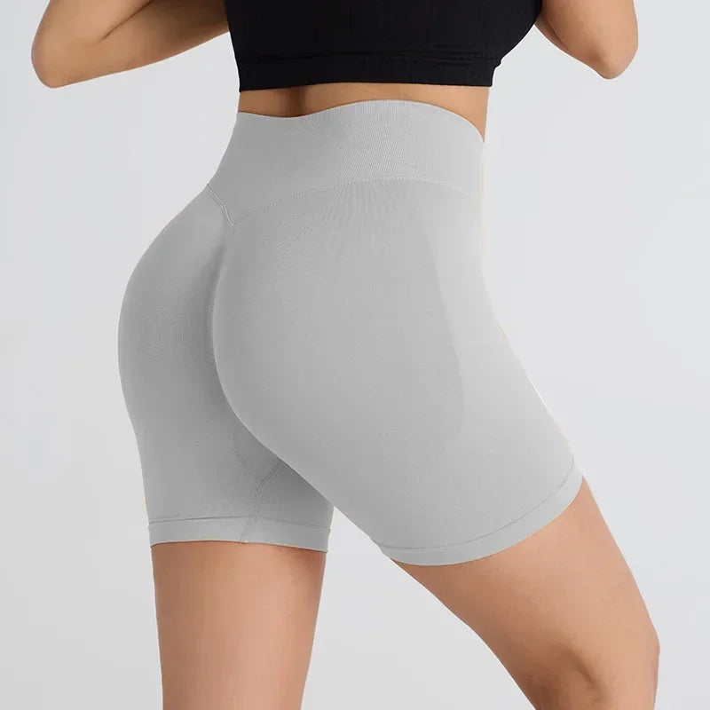 Yoga Pants Sports Fitness Peach Hip Yoga Pants Womens Shorts Lifting Buttocks Tight Fitting Three Quarter Pants Summer Shorts