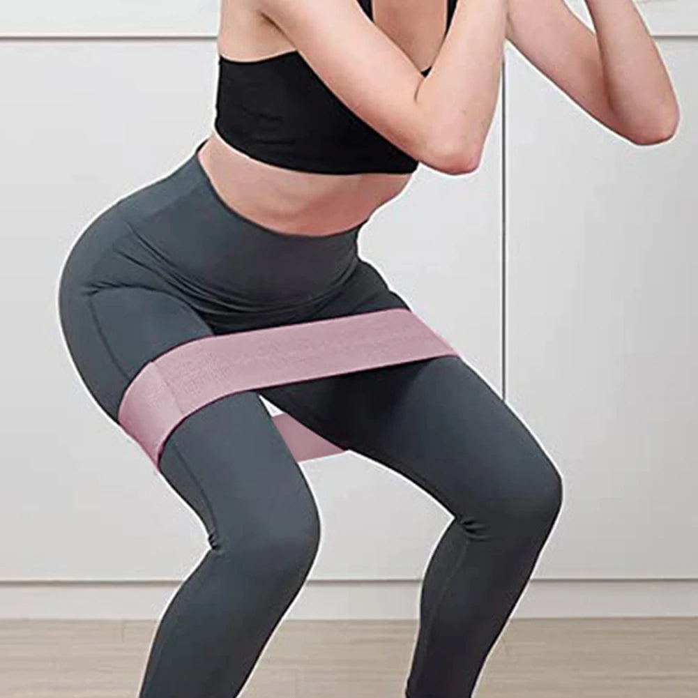 20/40/60/90LB Elastic Workout Bands Anti-Slip Stretch Fitness Strips Portable Glute Thigh Elastic Bands Yoga Gym Equipment