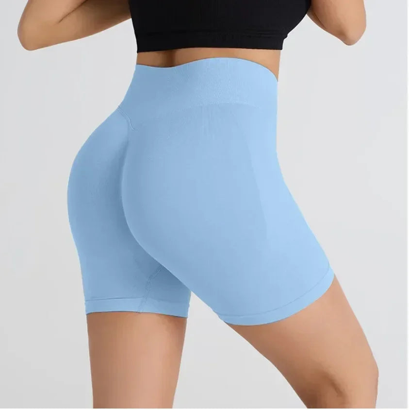 Yoga Pants Sports Fitness Peach Hip Yoga Pants Womens Shorts Lifting Buttocks Tight Fitting Three Quarter Pants Summer Shorts