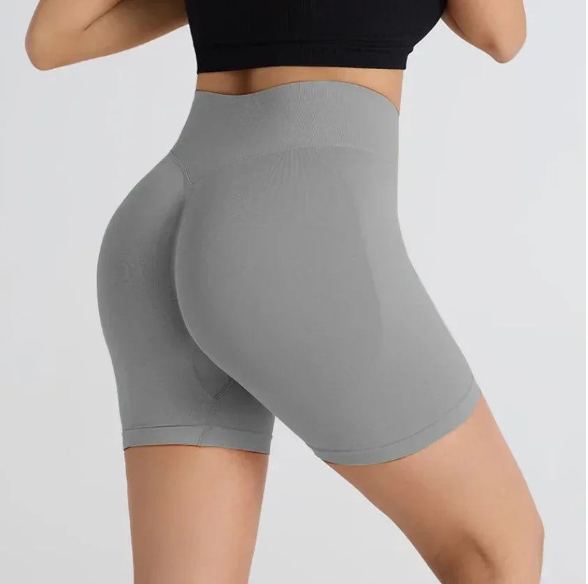 Yoga Pants Sports Fitness Peach Hip Yoga Pants Womens Shorts Lifting Buttocks Tight Fitting Three Quarter Pants Summer Shorts