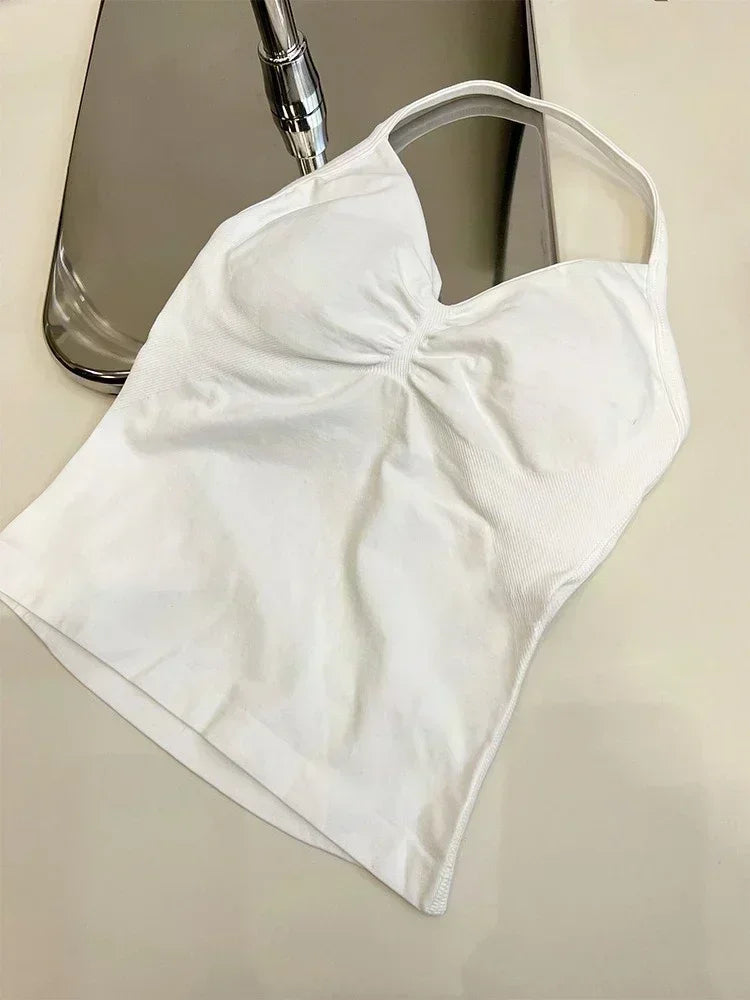 Conjunto de 2 piezas de Yoga, sujetador y medias para mujer con tirantes sin costuras, conjunto deportivo de entrenamiento para Yoga y Pilates de alta calidad