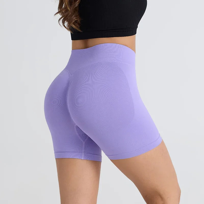 Yoga Pants Sports Fitness Peach Hip Yoga Pants Womens Shorts Lifting Buttocks Tight Fitting Three Quarter Pants Summer Shorts