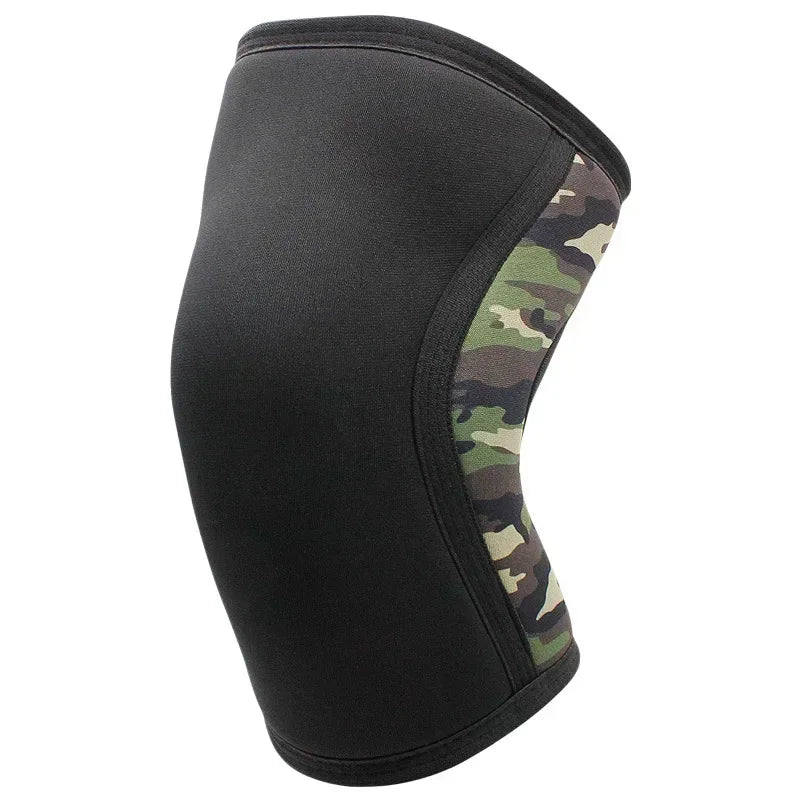 Rodilleras de neopreno de 7mm para levantamiento de pesas, rodillera de compresión, soporte para sentadillas, entrenamiento Crossfit, 1 Uds.