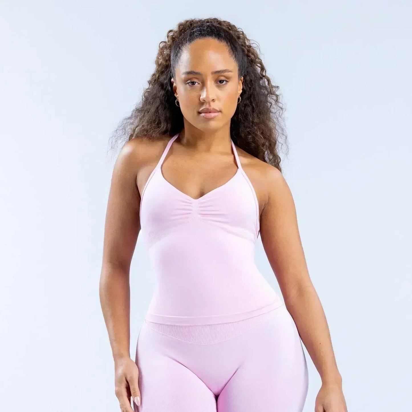Conjunto de 2 piezas de Yoga, sujetador y medias para mujer con tirantes sin costuras, conjunto deportivo de entrenamiento para Yoga y Pilates de alta calidad