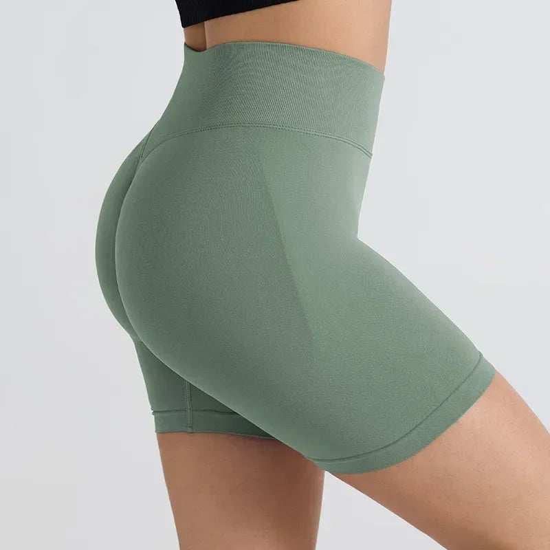 Yoga Pants Sports Fitness Peach Hip Yoga Pants Womens Shorts Lifting Buttocks Tight Fitting Three Quarter Pants Summer Shorts